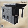 Stone building with a large arched... - 3D STL | Hartolia Miniatures