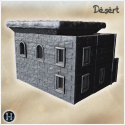 Bâtiment en pierre avec une grande... - STL 3D | Hartolia Miniatures