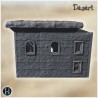 Stone building with a large arched... - 3D STL | Hartolia Miniatures