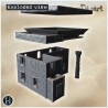 Stone building with a large arched... - 3D STL | Hartolia Miniatures