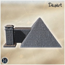 Ancient pyramid structure with a... - 3D STL | Hartolia Miniatures