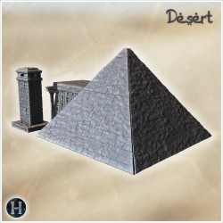 Ancient pyramid structure with a... - 3D STL | Hartolia Miniatures