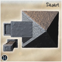 Ancient pyramid structure with a... - 3D STL | Hartolia Miniatures