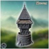 Maison tour avec escalier en spirale - STL 3D | Hartolia Miniatures