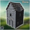 Ancient stone building with arched... - 3D STL | Hartolia Miniatures