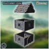 Ancient stone building with arched... - 3D STL | Hartolia Miniatures