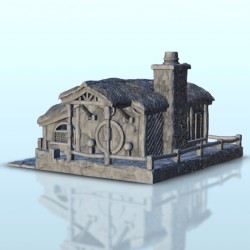 Maison avec cheminée 1