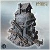 House perched atop a skull - 3D STL File | Hartolia Miniatures