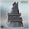 Maison perchée au sommet d'un crâne - STL 3D | Hartolia Miniatures