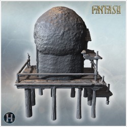 Maison construite à l'intérieur... - STL 3D | Hartolia Miniatures