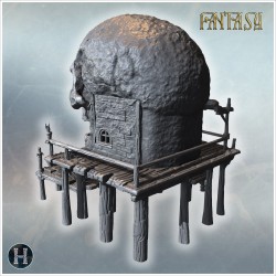 Maison construite à l'intérieur... - STL 3D | Hartolia Miniatures