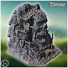 Maison construite dans une falaise... - STL 3D | Hartolia Miniatures