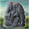 House built into a rocky cliffside - 3D STL File | Hartolia Miniatures