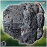 House built into a rocky cliffside - 3D STL File | Hartolia Miniatures