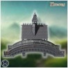 Pont en pierre avec tours - Fichier STL 3D | Hartolia Miniatures
