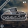 Panzer I 1 ' Breda' light tank with... - 3D STL | Hartolia Miniatures