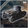 Panzer I 1 ' Breda' light tank with... - 3D STL | Hartolia Miniatures