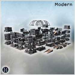 Reichstag building (damaged... - 3D STL | Hartolia Miniatures