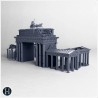 Brandenburg Gate in ruins (Berlin,... - 3D STL | Hartolia Miniatures