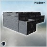 Fortified modern building with... - 3D STL | Hartolia Miniatures