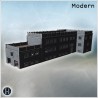 Fortified modern building with... - 3D STL | Hartolia Miniatures