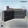Section de murs défensifs en pierre... - STL 3D | Hartolia Miniatures