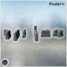 Section de murs défensifs en pierre... - STL 3D | Hartolia Miniatures