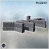 Section de murs défensifs en pierre... - STL 3D | Hartolia Miniatures
