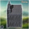 Bâtiment gothique urbain avec... - STL 3D | Hartolia Miniatures