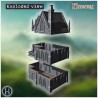Bâtiment gothique urbain avec... - STL 3D | Hartolia Miniatures