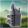 Large medieval residence with wide... - 3D STL | Hartolia Miniatures