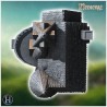 Large medieval residence with wide... - 3D STL | Hartolia Miniatures