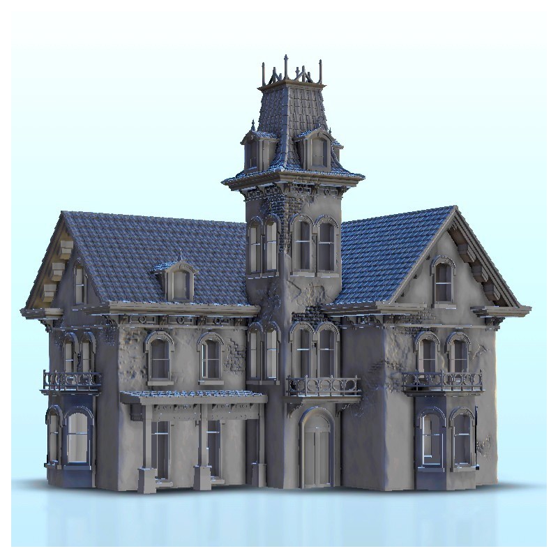 Baroque manor - 3D STL File Modern | Hartolia Miniatures