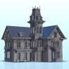 Manoir baroque - Fichier STL 3D Moderne | Hartolia Miniatures