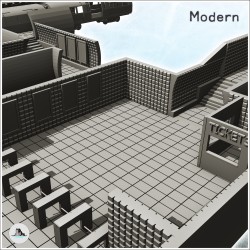 Modular set of underground subway... - 3D STL | Hartolia Miniatures