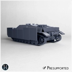 Jagdpanzer IV L/48 75mm Pak - 3D STL File | Hartolia Miniatures