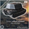 Panzer V Flakpanther 88 mm Flak - Fichier STL 3D | Hartolia Miniatures