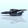 Aether spaceship - 3D STL File Sci-Fi | Hartolia Miniatures