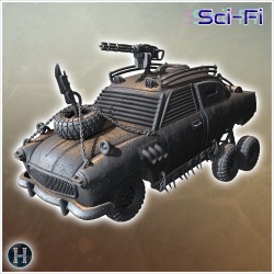 Armored vehicle with mounted... - 3D STL | Hartolia Miniatures