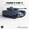 Panzer IV Ausf. H - Fichier STL 3D (28mm (1:56)) | Hartolia Miniatures
