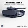 Panzer IV Ausf. H - Fichier STL 3D (28mm (1:56)) | Hartolia Miniatures