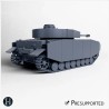 Panzer IV Ausf. H - Fichier STL 3D (28mm (1:56)) | Hartolia Miniatures