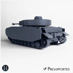 Panzer IV Ausf. H - Fichier STL 3D (28mm (1:56)) | Hartolia Miniatures
