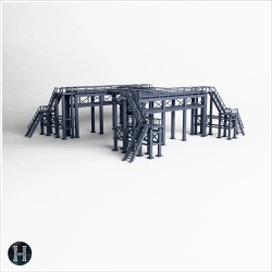 Large modern metal industrial... - 3D STL | Hartolia Miniatures
