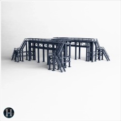 Large modern metal industrial... - 3D STL | Hartolia Miniatures