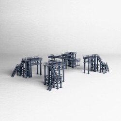 Large modern metal industrial... - 3D STL | Hartolia Miniatures