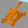 Wooden catapult with payload 4
