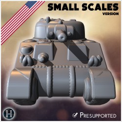 Sherman M4A4 (version pour petites... - STL 3D | Hartolia Miniatures