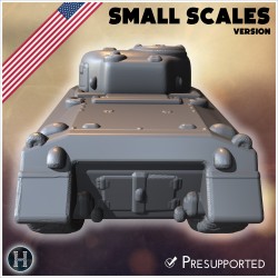 Sherman M4A4 (version pour petites... - STL 3D | Hartolia Miniatures
