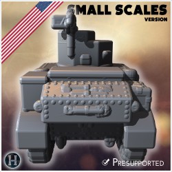 M3 Stuart char léger (version pour... - STL 3D | Hartolia Miniatures